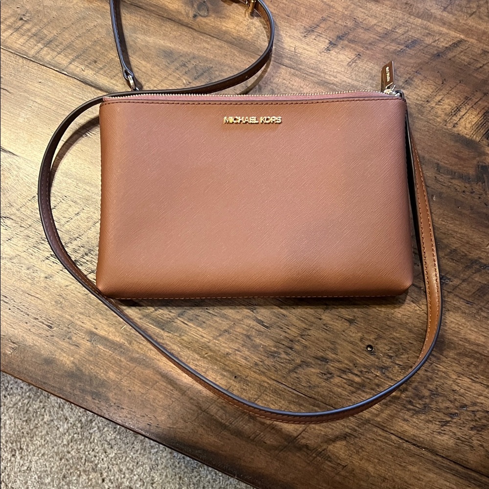 Michael Kors Meredith Medium Logo and Leather Tote Bag SEE DESCRIPTION - Picture 11 of 15